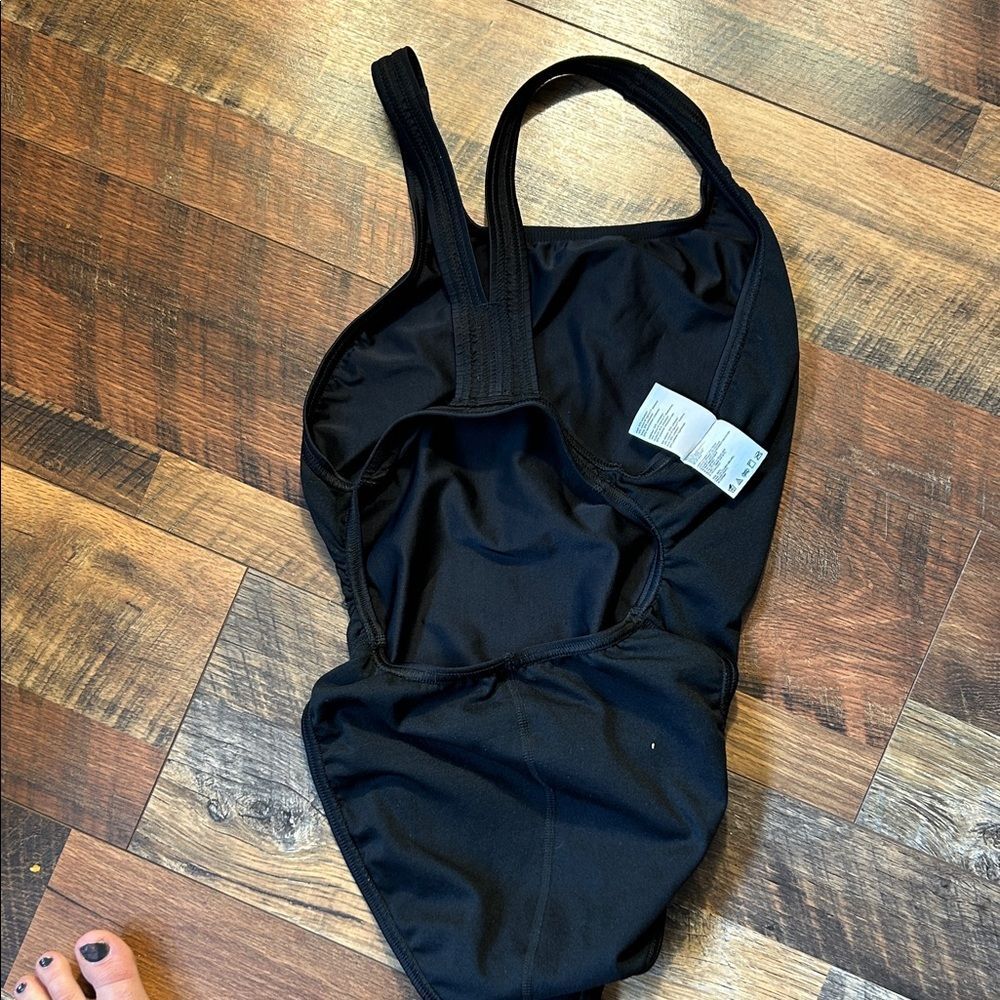 Speedo junior Black One-Piece Swimsuit box 22 - Picture 2 of 3